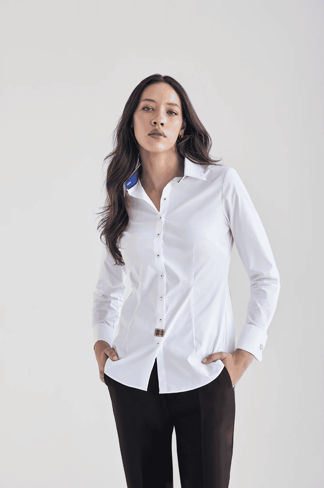 White Theia Cotton Shirt