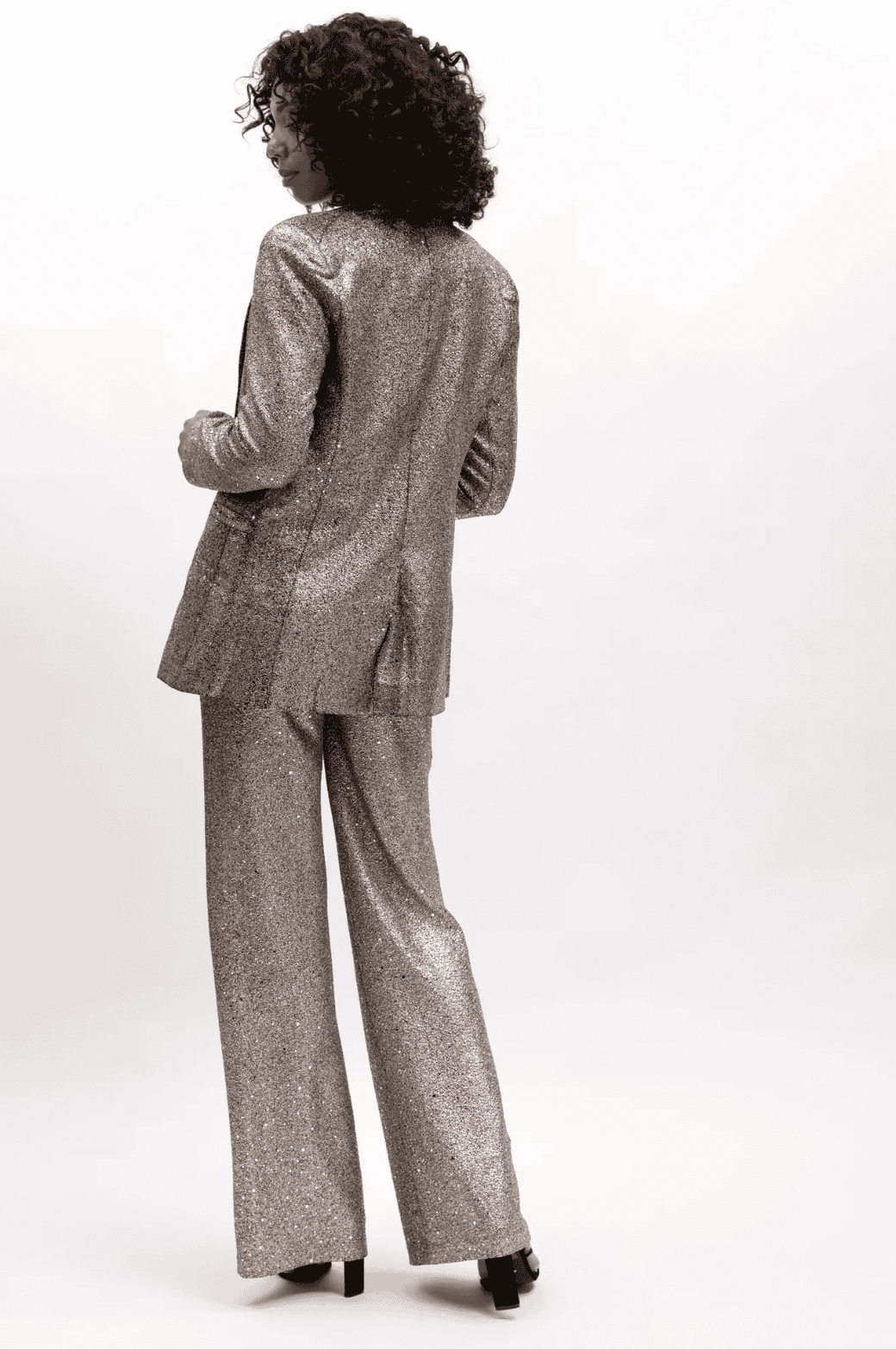 Sonya Shimmer Trousers - Image 4