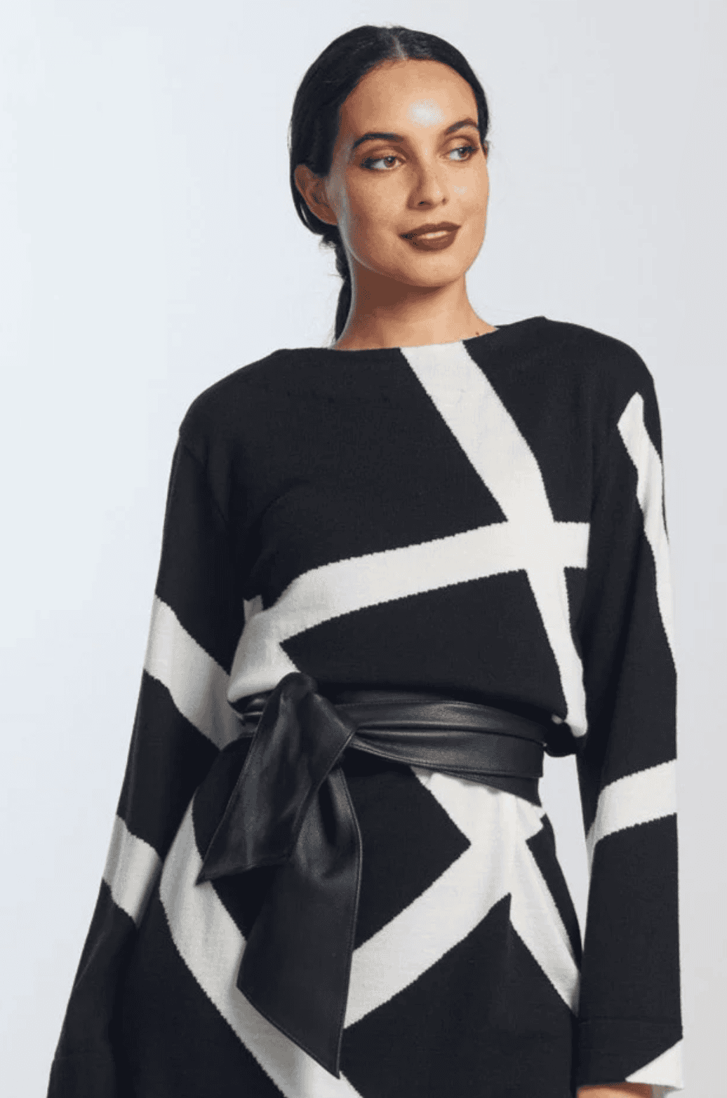 Soft Leather Wrap Belt