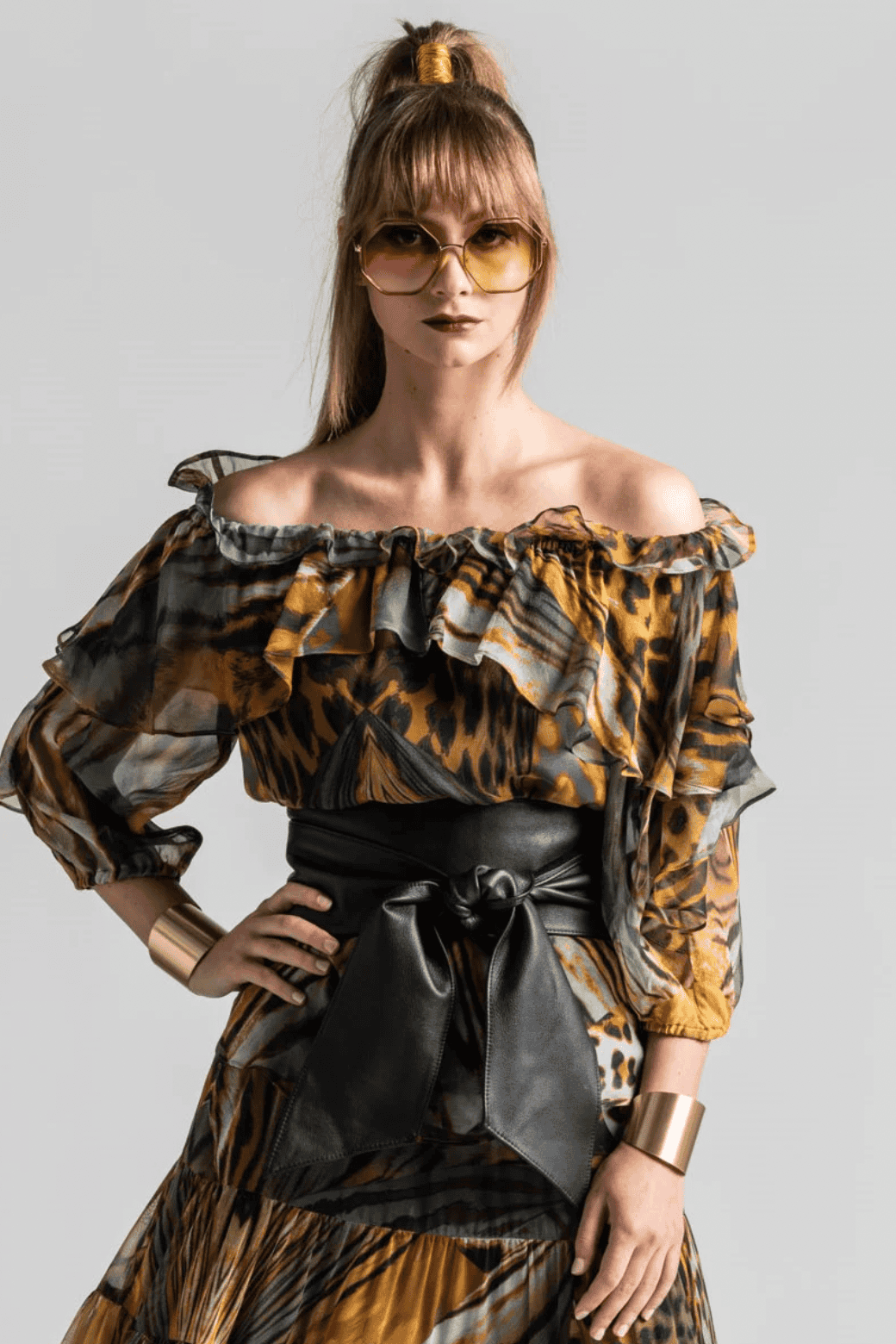 Soft Leather Wrap Belt - Image 4