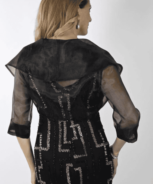 Alternative view of Organza Bolero Shawl