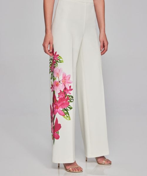 Alternative view of Exotic Wide-Leg Pants