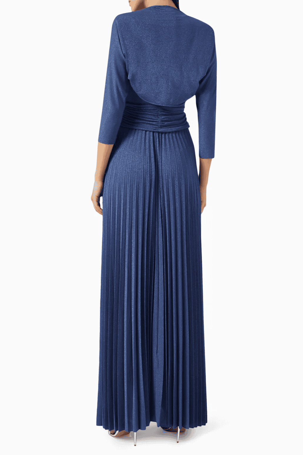 Venere Pleated Maxi Dress - Image 6