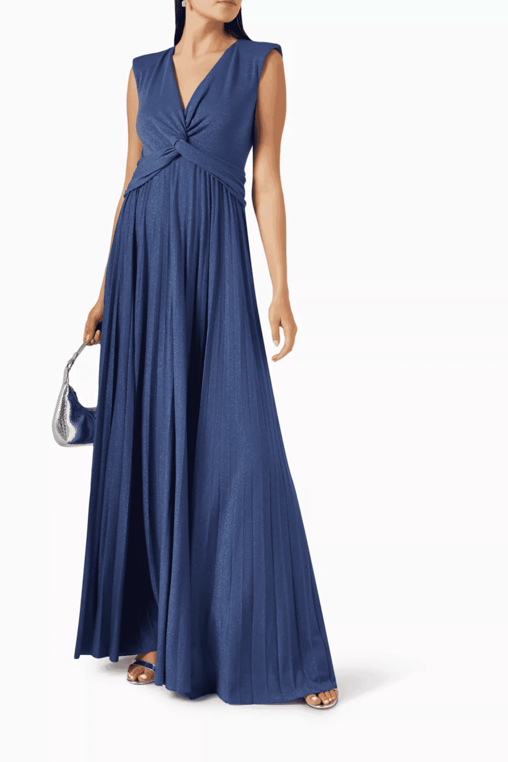 Venere Pleated Maxi Dress - Image 4