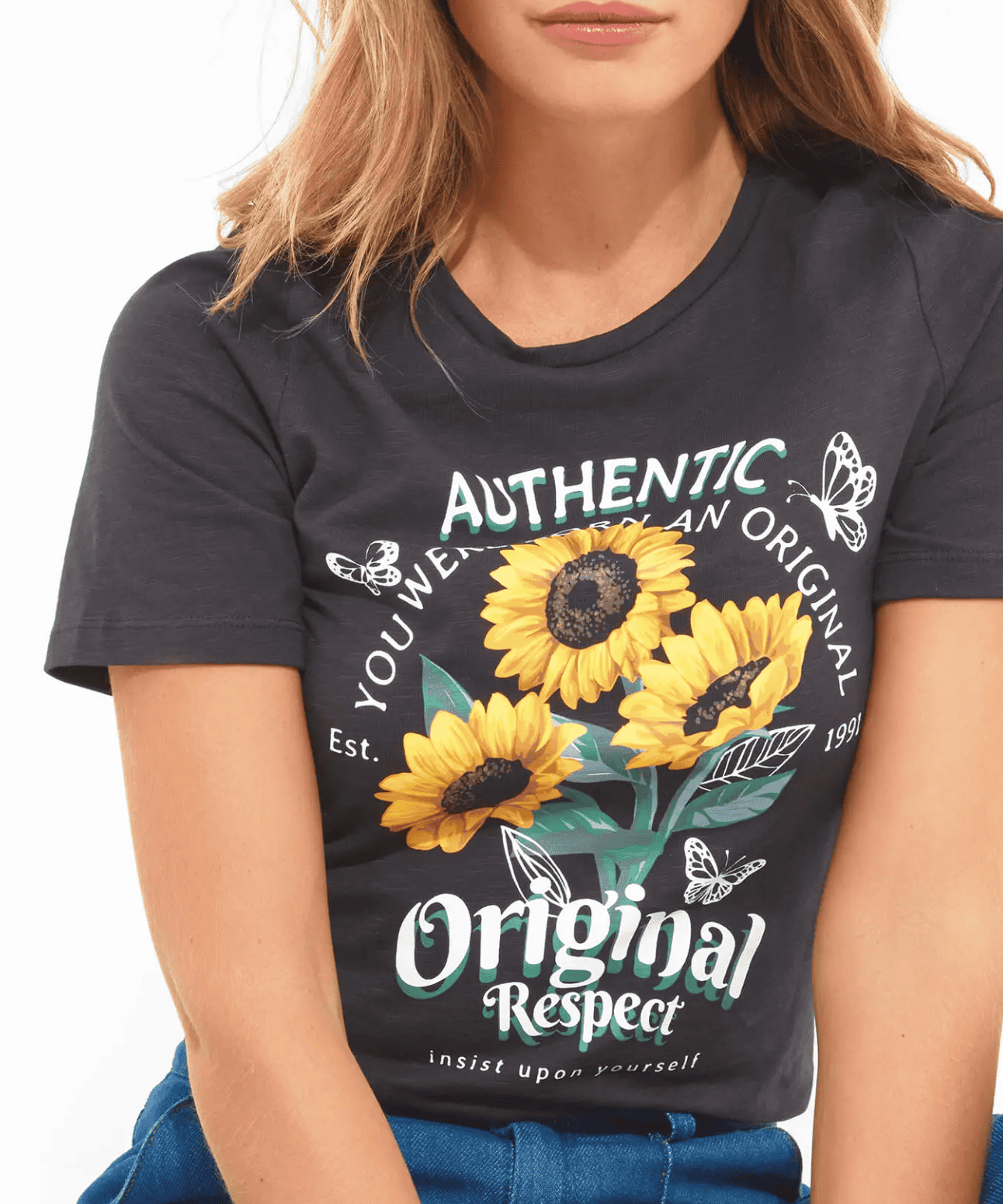 Magnificent Sunflower Tee - Image 3