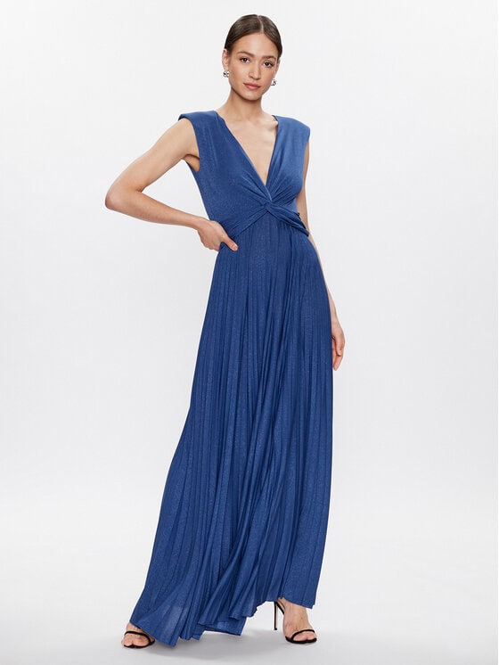 Venere Pleated Maxi Dress