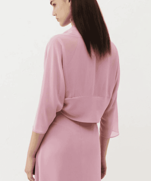 Alternative view of Chiffon Shrug - Various Colours