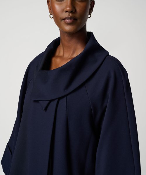 Alternative view of Classic Cocoon Coat