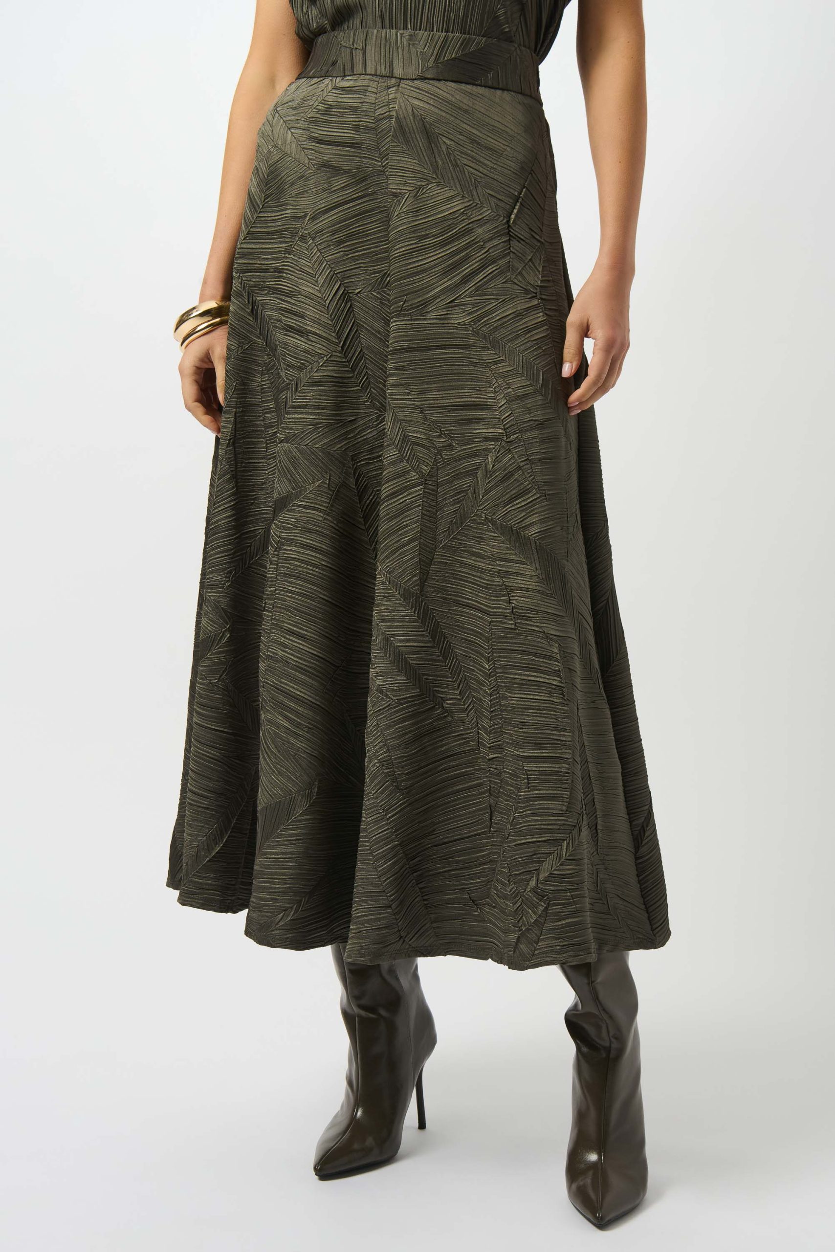 Abstract Flared Skirt - Image 2