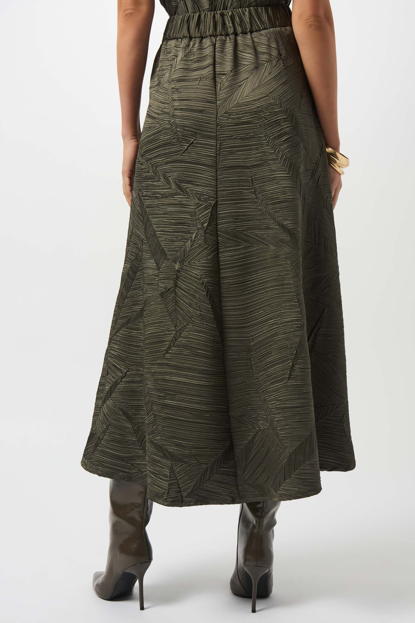 Abstract Flared Skirt - Image 4