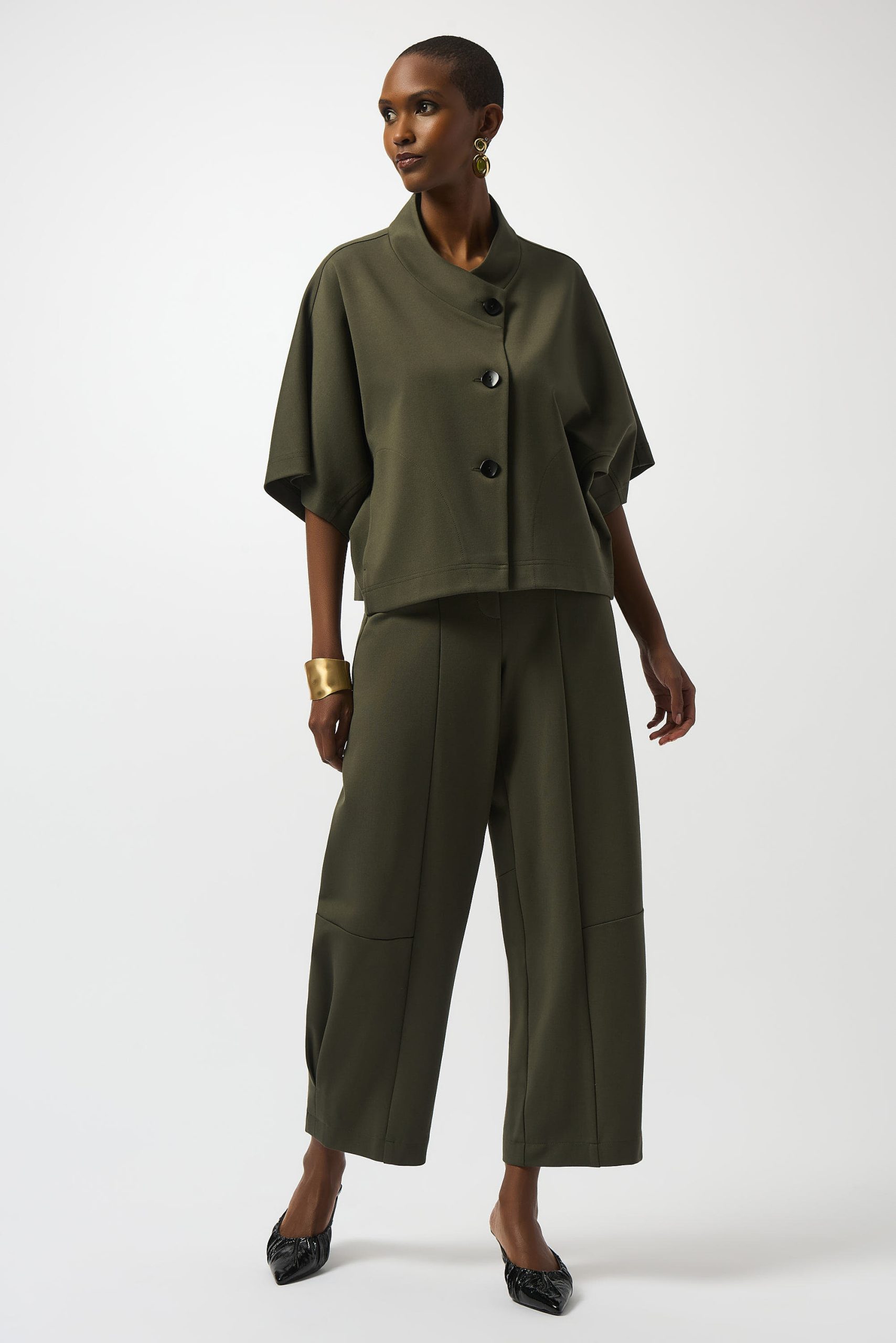 Heavy Knit Boxy Jacket - Image 5