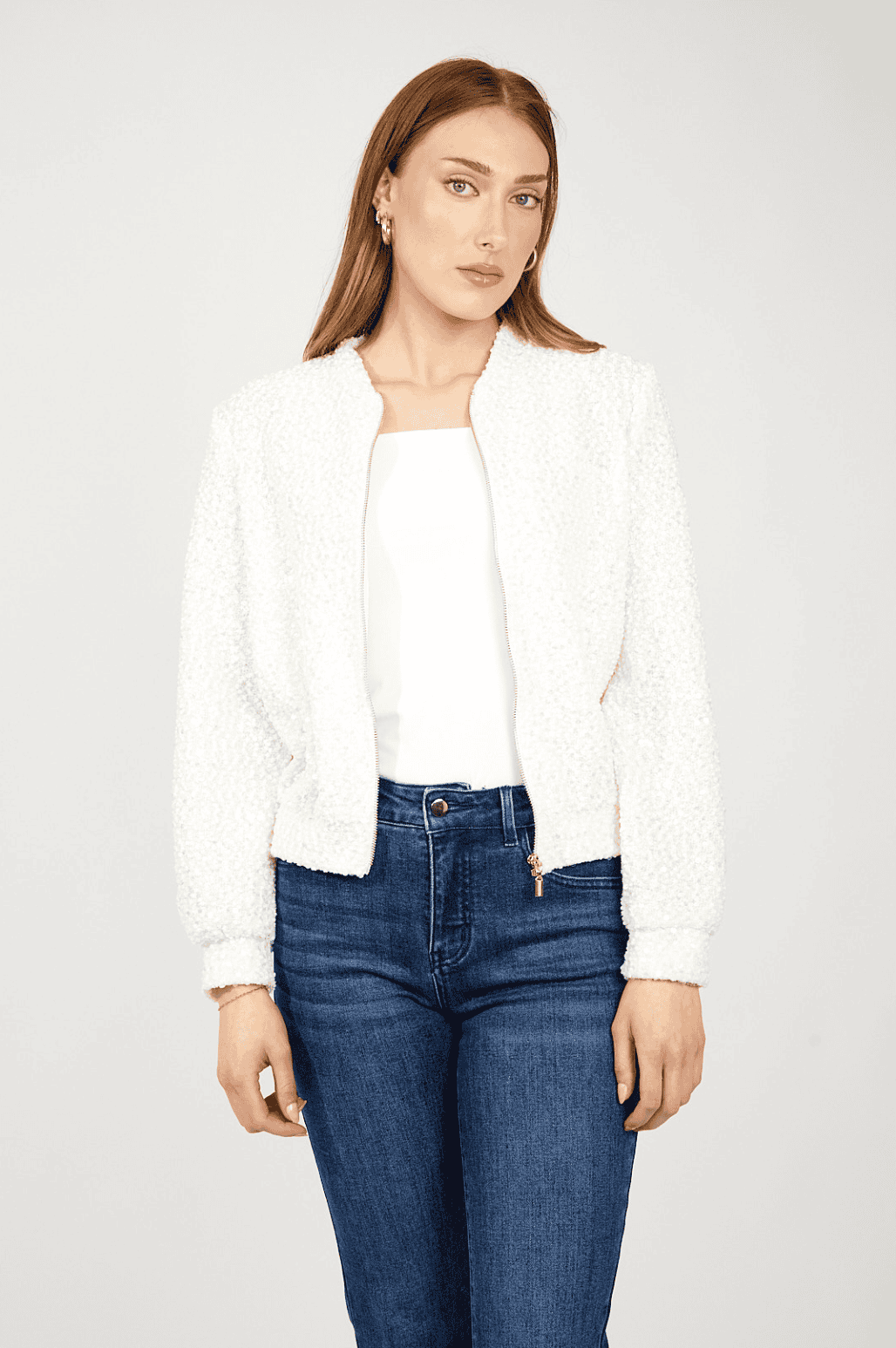 Sequin Vanilla Jacket