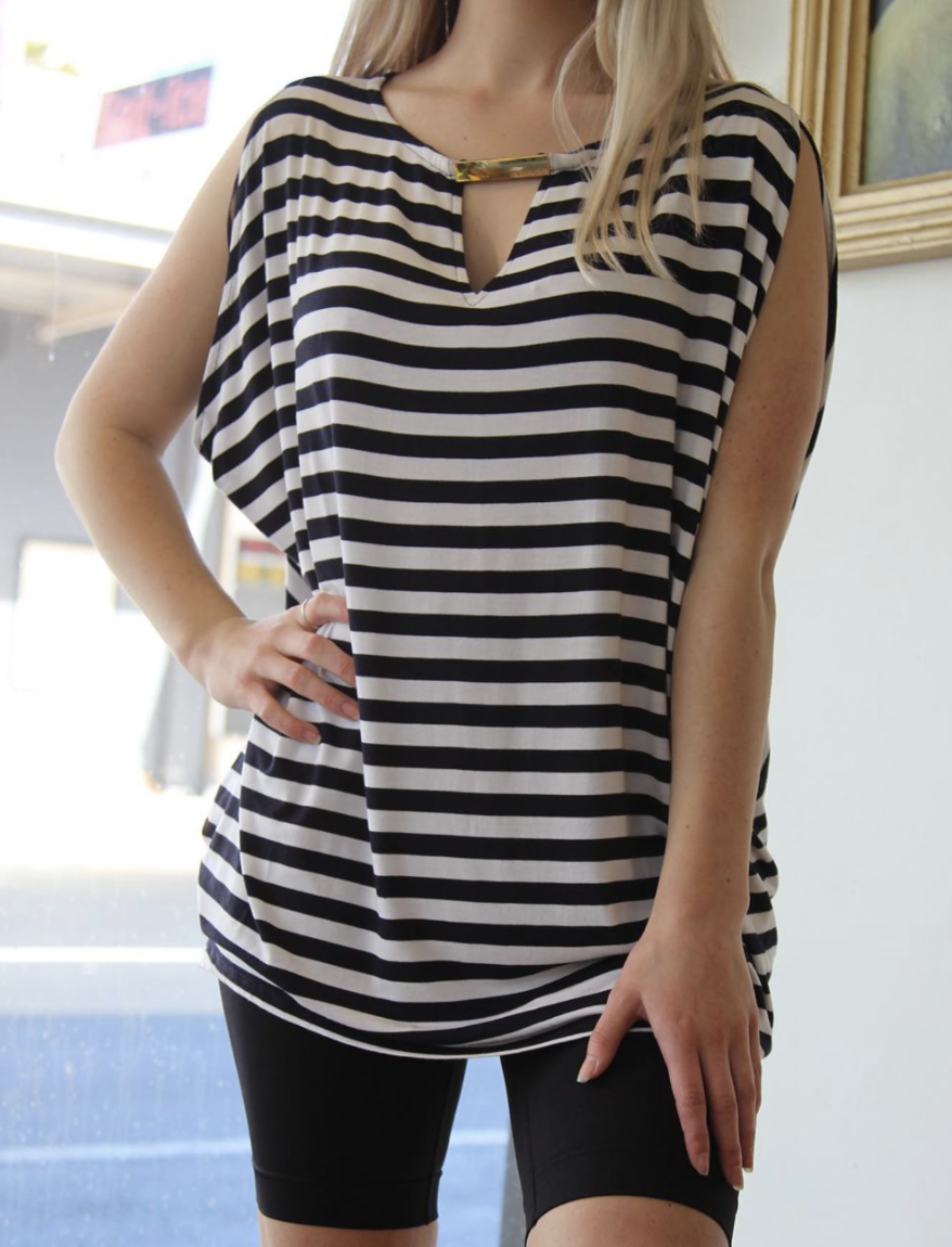 Relaxed Stripe Top
