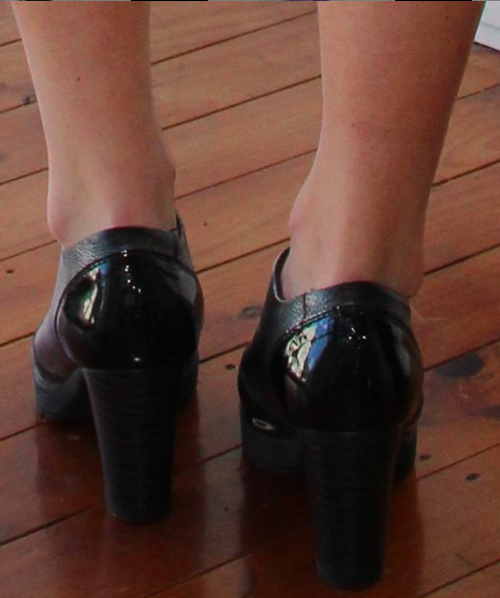 Alternative view of Leather Heels