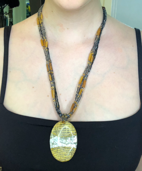 Alternative view of Multi Bead Necklace