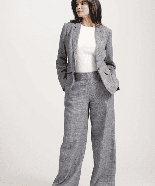 Alternative view of Sophia Tailored Check Pants