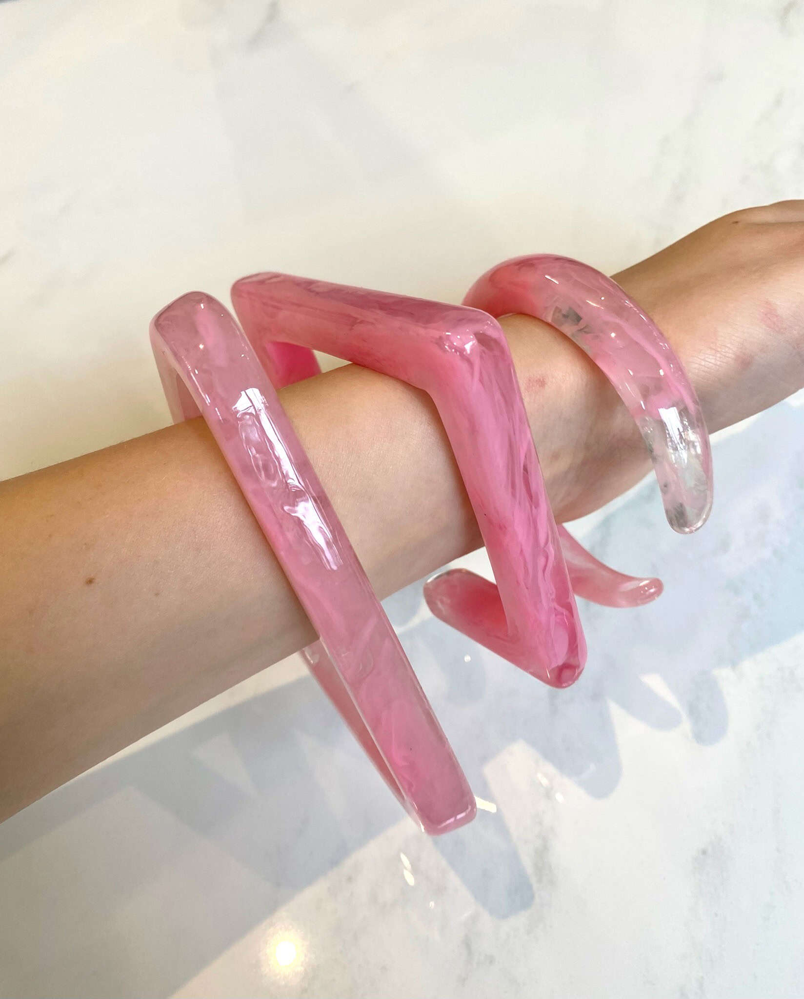 Resin Bangle Set - Image 3