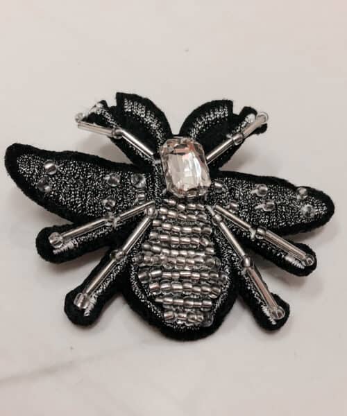 Alternative view of Silver Bee Brooch