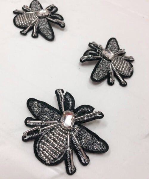Silver Bee Brooch