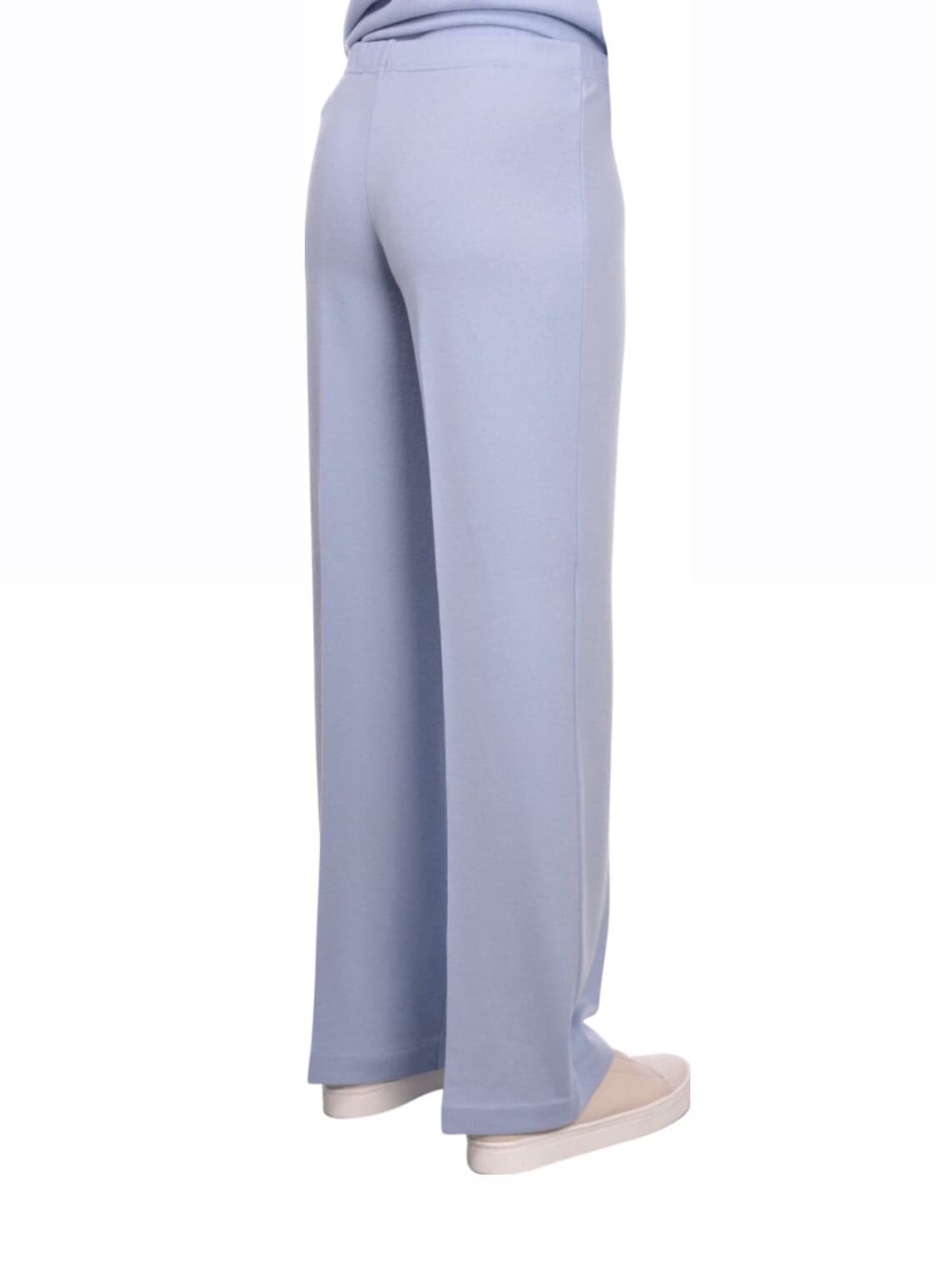 Camel Cashmere Palazzo Trousers - Image 4