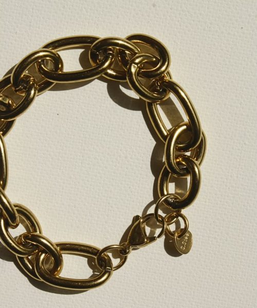 Alternative view of Chunky Gold Bracelet