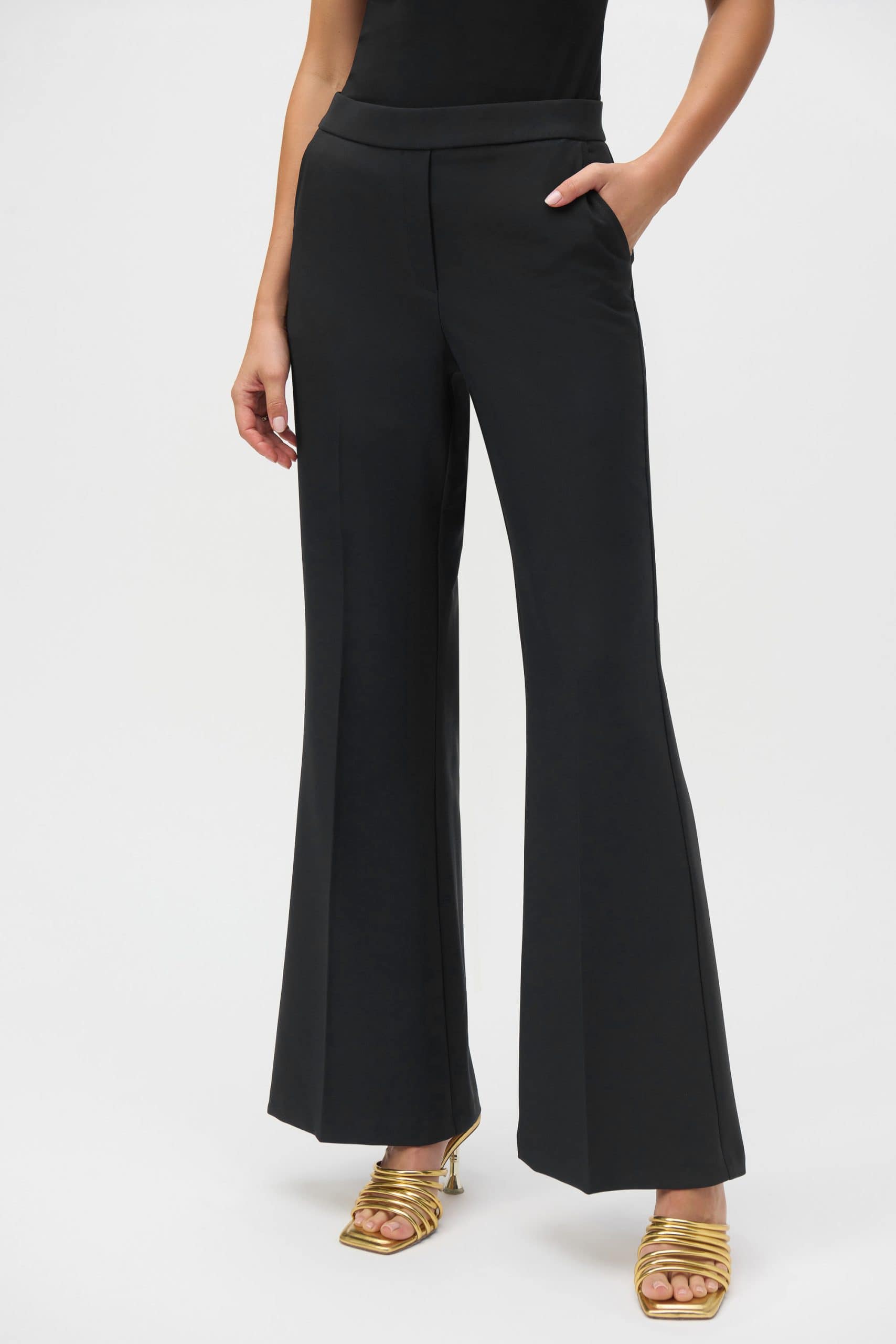 Lux Flared Pull-On Pants - Image 7