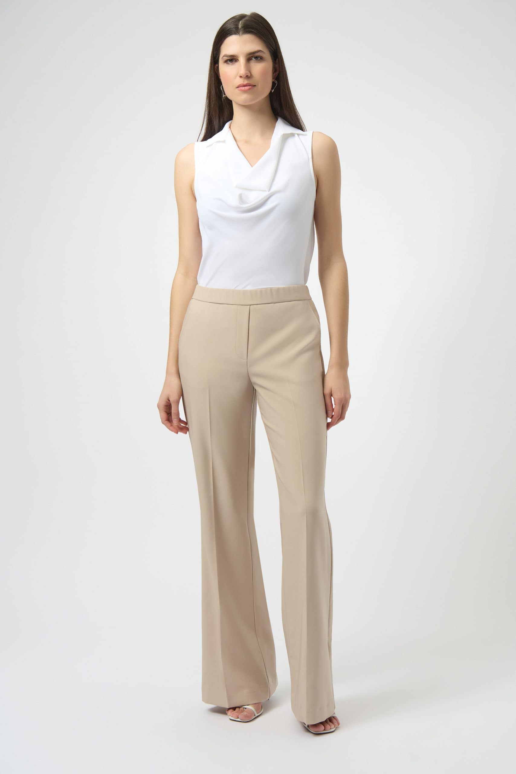Lux Flared Pull-On Pants - Image 2