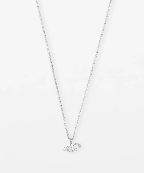 Alternative view of Crystal Butterfly Necklace