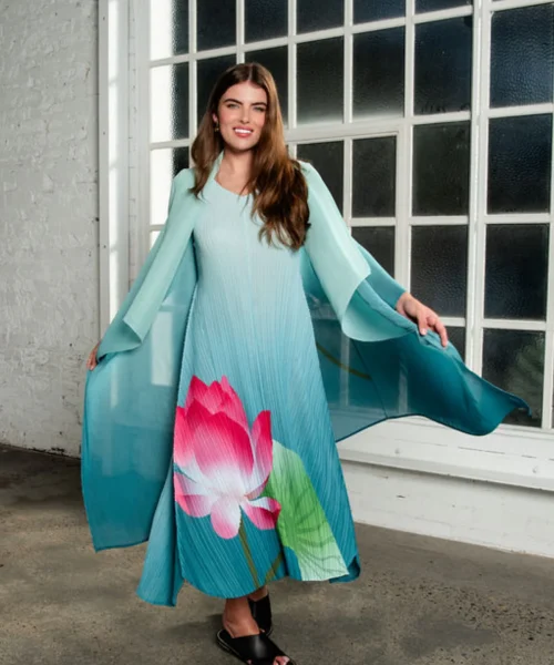 Alternative view of Lotus Estrella Dress