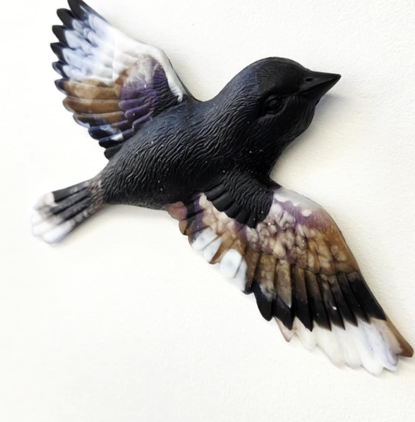 Set of 5 Birds in Flight - Image 3