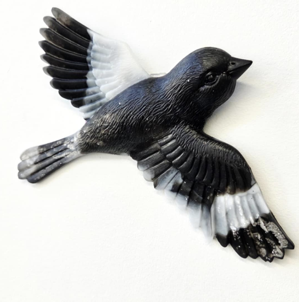 Set of 5 Birds in Flight - Image 7