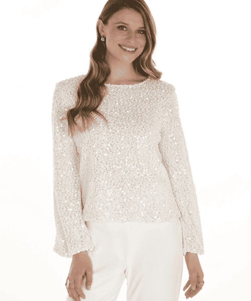 Alternative view of Sequin Vanilla Blouse