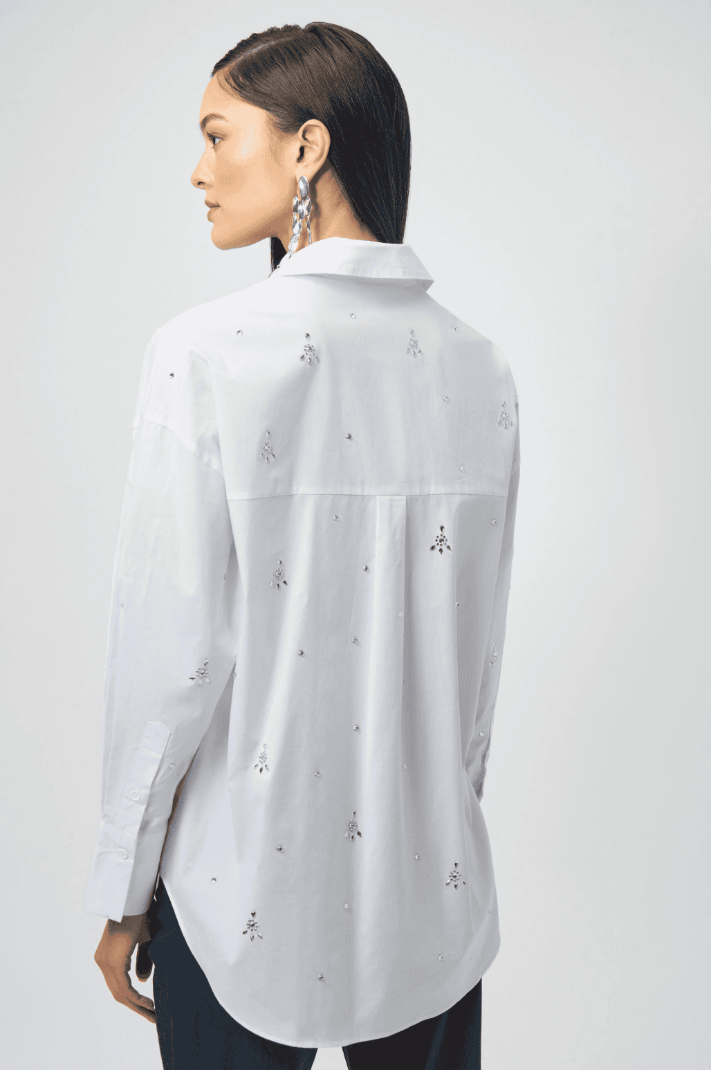 Rhinestone Stretch Shirt - Image 3