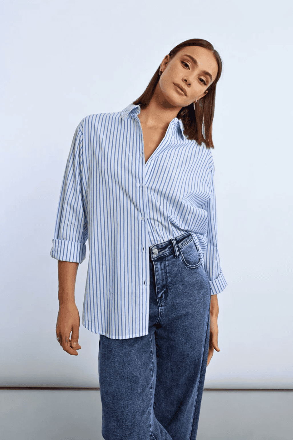 Iridescent Stripe Shirt